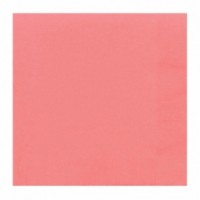 20 SERVILLETAS ROSAS 25X25 CM