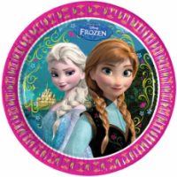 8 PLATOS FROZEN 23CM