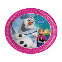 8 PLATOS FROZEN 20CM