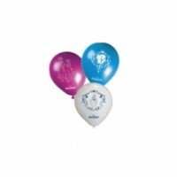 8 GLOBOS LATEX FROZEN