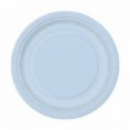 12 Platos Celeste 18 cm