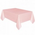 MANTEL DE PLASTICO ROSA 137X274 CM