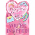 8 INVITACIONES PRINCESS 